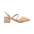 Dècolletè slingback beige in pelle vegana con tacco a blocco 3 cm Call It Spring Buarcos, Donna, SKU w042000654, Immagine 0